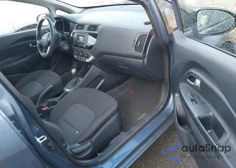 2016 Kia Rio Lx из США, поврежденный, VIN KNADM4A33G6690434